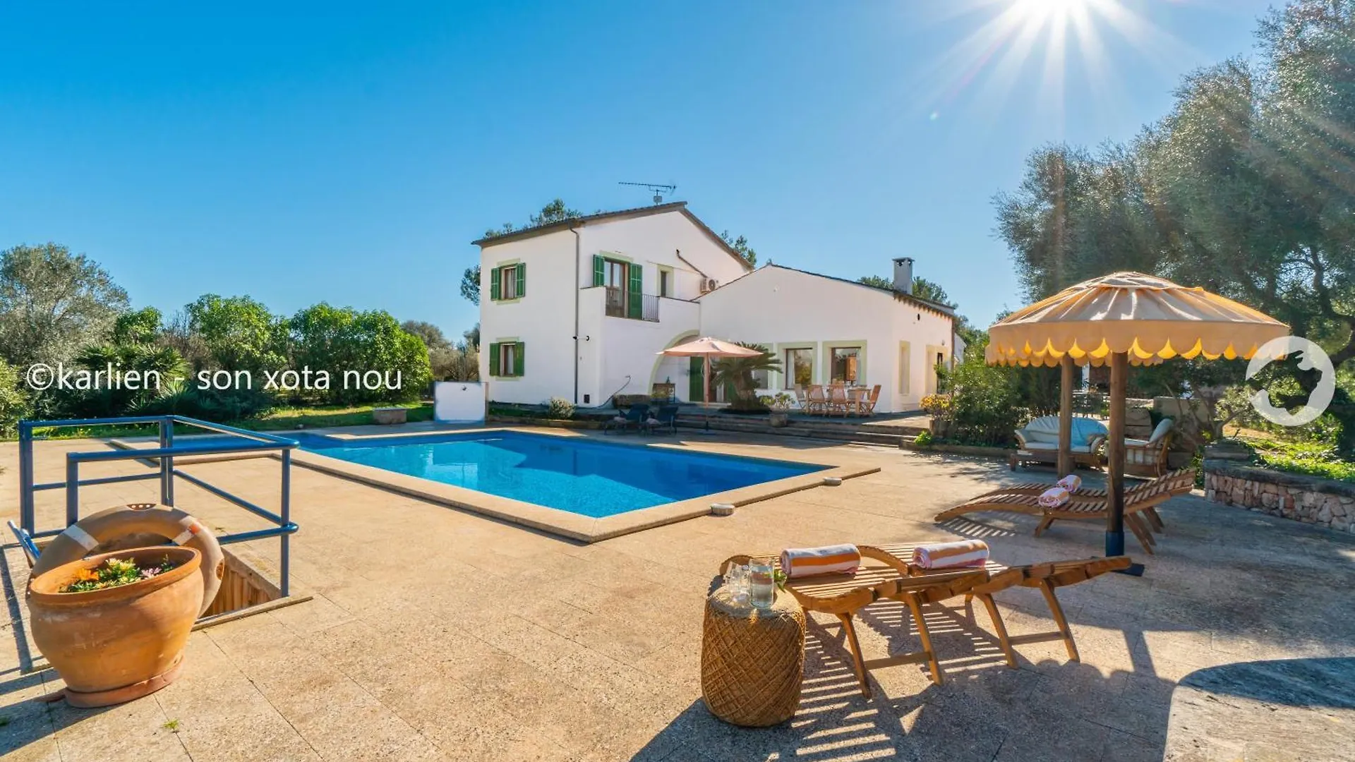Villa Son Xota Nou - 6P - Pool location